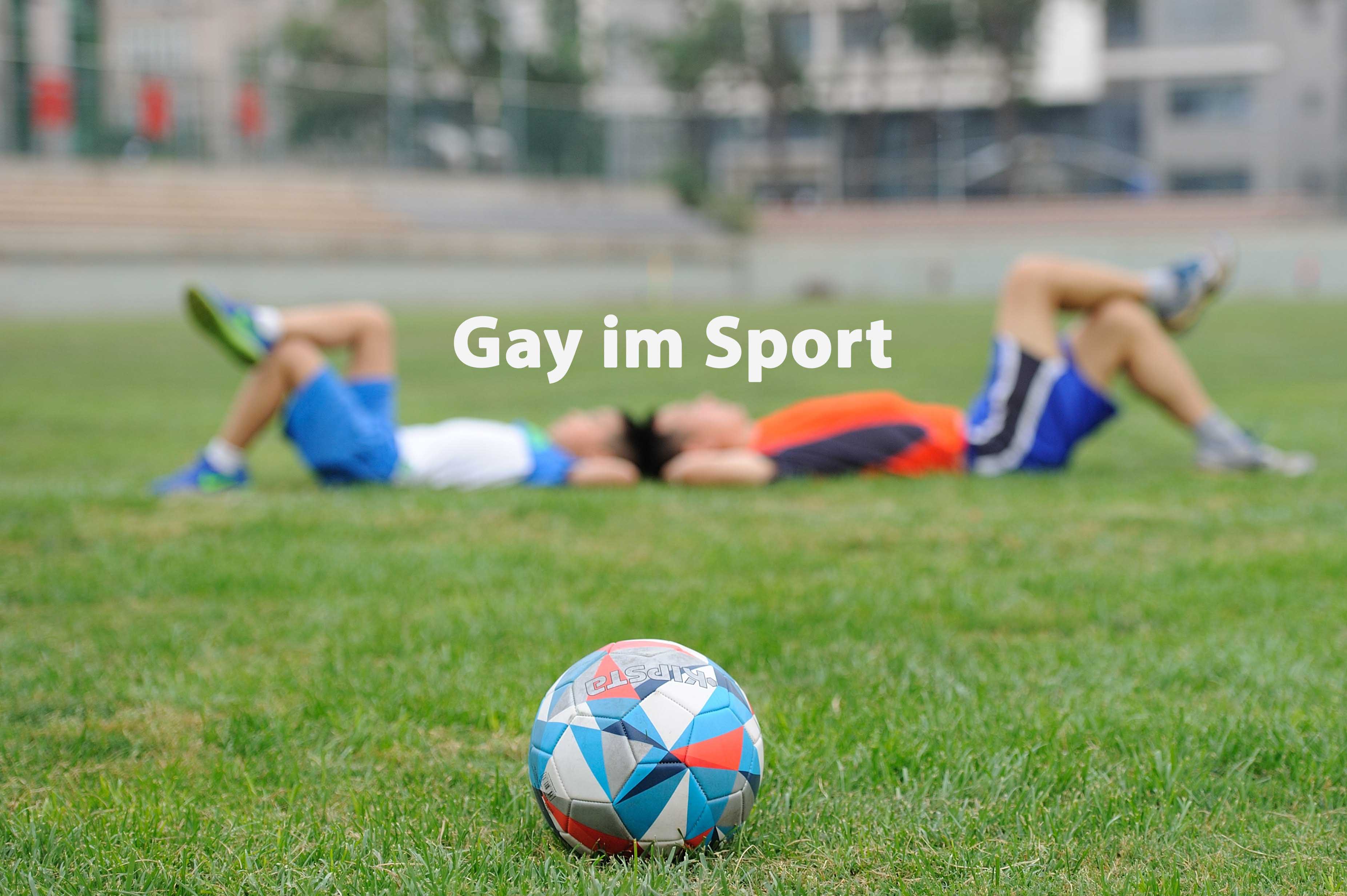 Gay Guys playing soccer